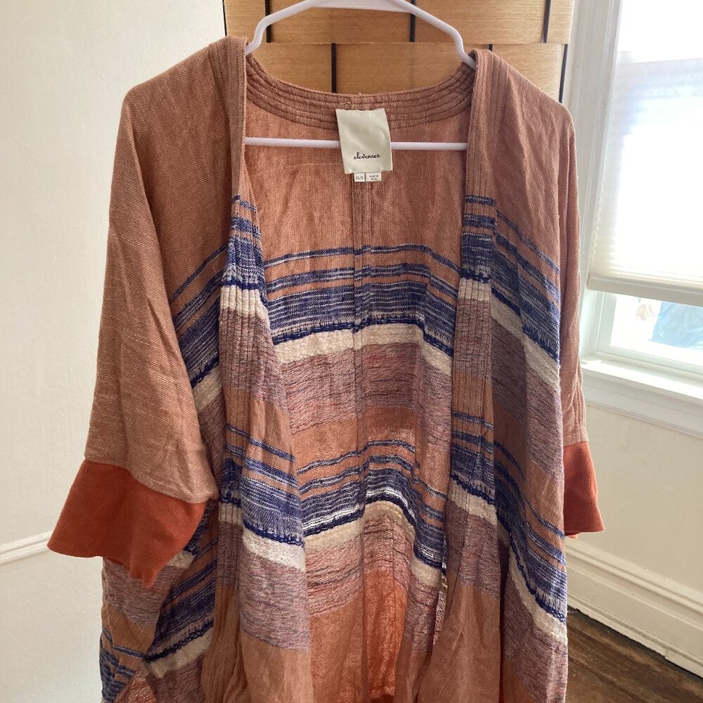 Elevenses Kimono/Poncho/Shawl/Beach cover- up